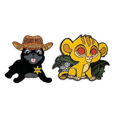 شراء Custom Soft Enamel Lapel Pins with Logo in Iron & Zinc Alloy - Personalized Enamel Pins online manufacture