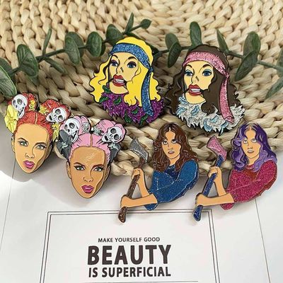 شراء عقدة الزهور الوردية المصفوفة بالذهب الرقيق مع تصميم شخصي للهدايا الترويجية online manufacture