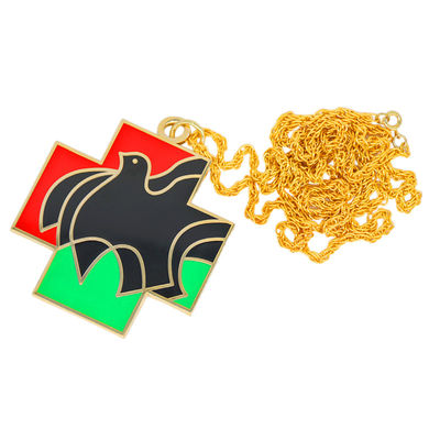 شراء صب الرياضة اليوم الجائزة المعدنية المنسوجة القلادة المعدنية online manufacture