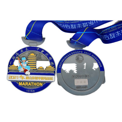 2.5inch Laser Engraving Weightlifting Sports Award Gold Heavy Medal Models For Championship