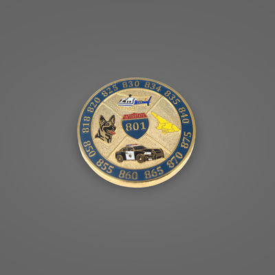 شراء عملة تذكارية مكونة من سبيكة الزنك مخصصة مع طبقة ذهبية وتصميم مخصص للحافظات والتحديات online manufacture