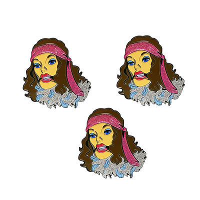 شراء مصنع تخصيص شعارك الشخصي تصميم الحرف المعدنية الملابس المينا online manufacture