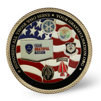 Gold Coin Maker Manufacture 3D Zinc Alloy Gold Silver Brass Copper Metal Logo Coins Custom Made Souvenir Challenge Coin