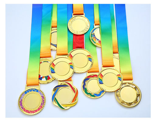 2.5inch Laser Engraving Weightlifting Sports Award Gold Heavy Medal Models For Championship
