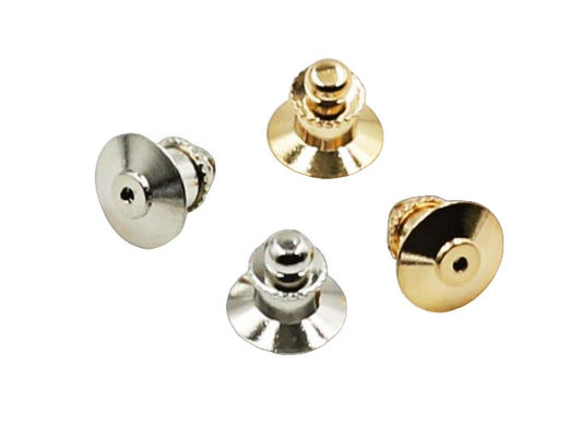 Durable Butterfly Clutch Pin Backs For Badge Brooch Accessories Clutch Lapel Pin