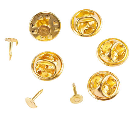 Durable Butterfly Clutch Pin Backs For Badge Brooch Accessories Clutch Lapel Pin