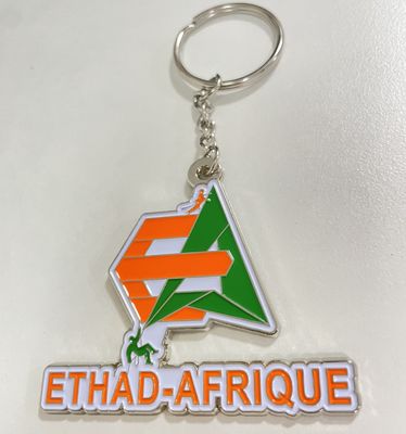 3d Logo Letters  Custom Key Chain Hard Soft Key Rings Personalised