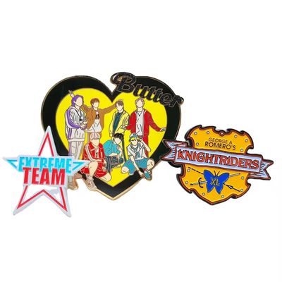 Metal 1.5in Soft Enamel Lapel Pins Badge Metal Hard Custom Metal Pin Badges