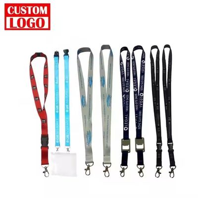 Custom Made Neck Straps Id Card Holders Colorful Lanyard Lanyard Printing Recycling Lanyard Rope With Logo
