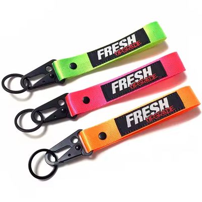 شراء Custom Logo Eco-Friendly Polyester Lanyard Neck Strap with 1.5cm Width for ID Badge Holder online manufacture