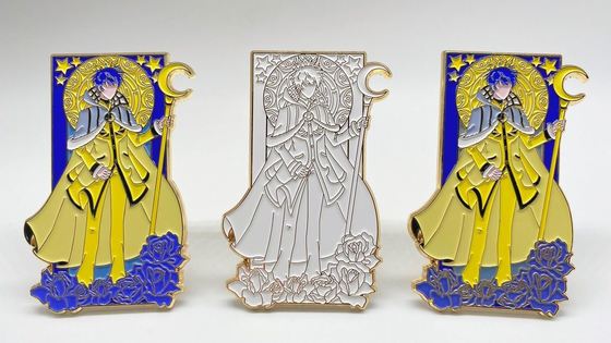 شراء Custom Lapel Pins with Rubber Clutch and Black Plating for Commemorative Souvenirs online manufacture