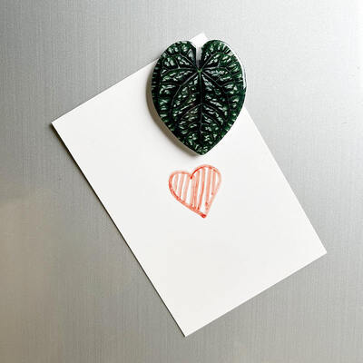 شراء ملصق ثلاجة أكريليك ثلاثي الأبعاد مخصص هدية ترويجية مغناطيس ثلاجة أوراق النبات online manufacture