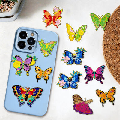 شراء ملصق هاتف معدني مخصص للنساء – نمط بروش مع لاصق 3M – الإمارات العربية المتحدة، السعودية، الكويت، عمان، البحرين online manufacture