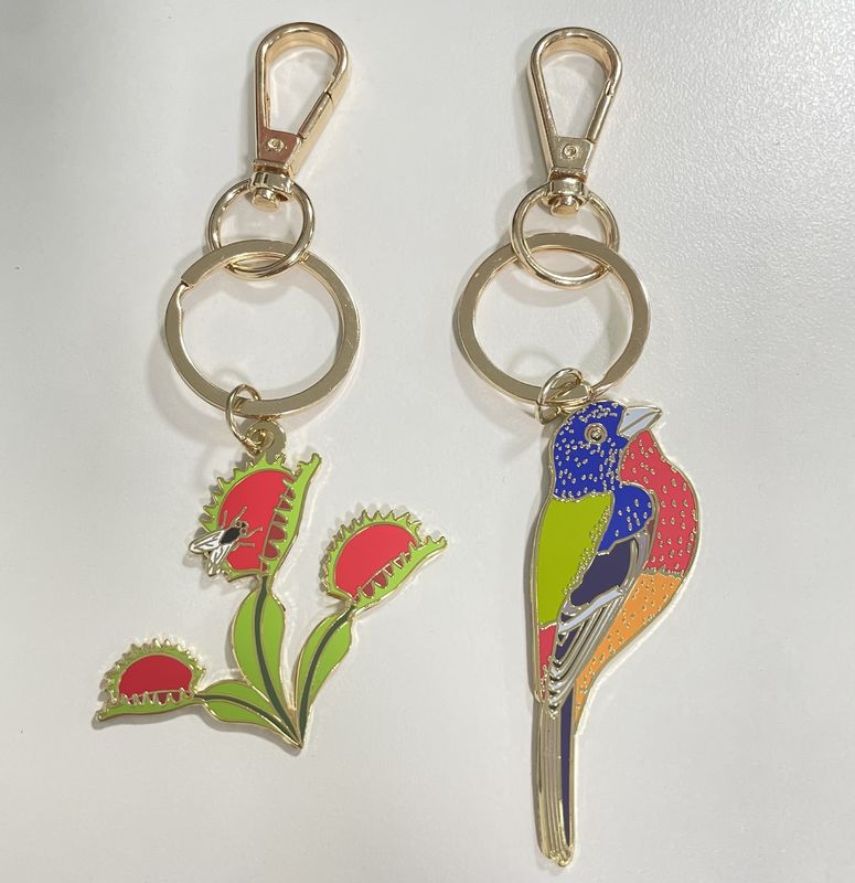 3d Logo Letters  Custom Key Chain Hard Soft Key Rings Personalised