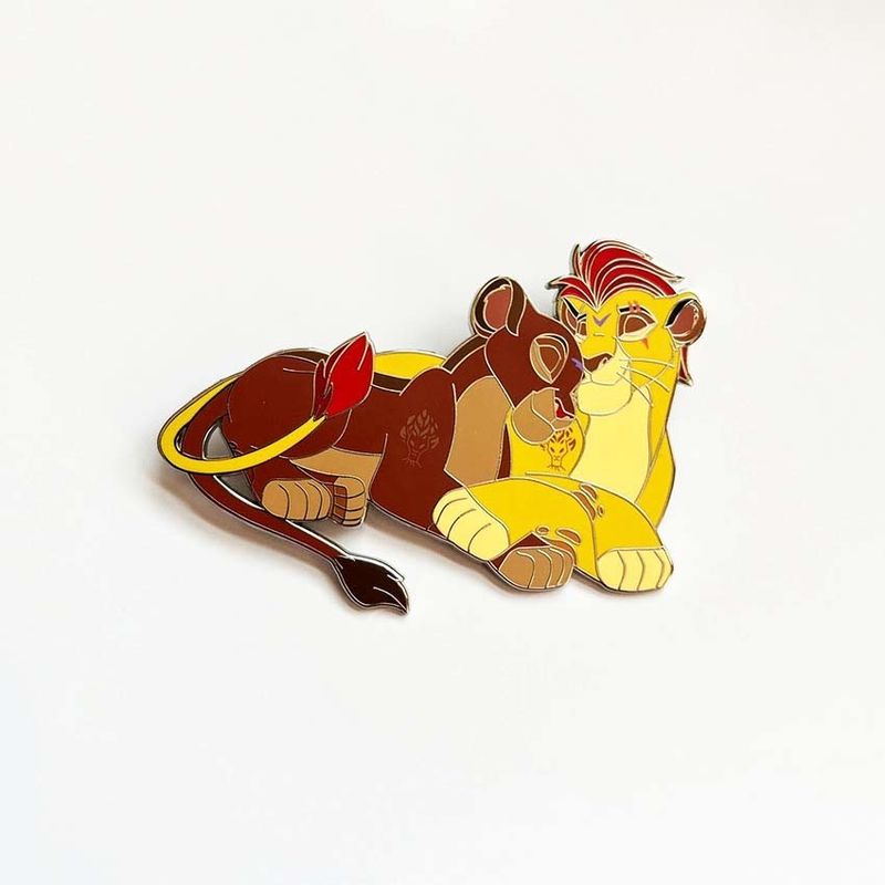 Customized Folk Art Style Lapel Pins for Member Identification in Organizations