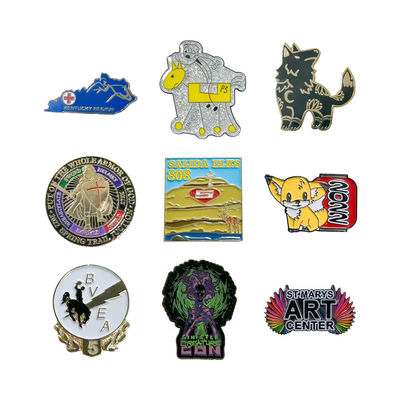 سعر جيد دبوس اللابيل المسمارية الناعمة المخصصة مع الشعار الشخصي و الصفائح الذهبية / الفضية / النحاس الانترنت