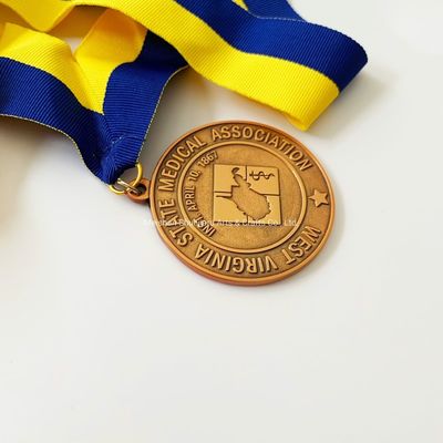 الهدايا المعدنية الحرف الصينية المصنعة طوابق وميداليات رياضية