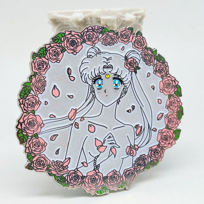 بيع بالجملة الحجم المخصص للاستعمالات الرقيقة المزينة مع ربط مغناطيسي للعلامات التجارية والديكور