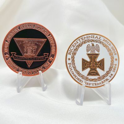 عملة تذكارية من سبائك الزنك بشعار مخصص مع صب بالقالب للهدايا التذكارية والمقتنيات