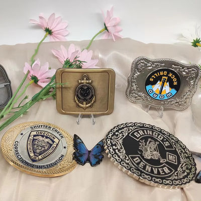 سعر جيد سبيكة الزنك الحزام شعار مخصص الحزام 3.5 بوصة الحزام اللاصق للحلقات المخصصة الانترنت