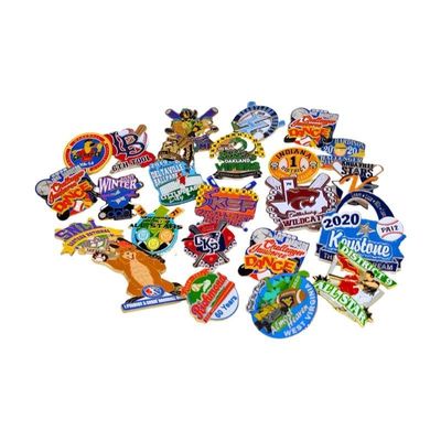 رسوم متحركة مُتحرّكة بالمعدن بالجملة مع تصميم شعار مخصص