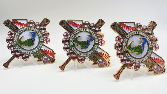 إصلاحات مخصصة 1.5 بوصة من المينا النعومة للعلامات التجارية