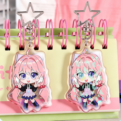 Custom Acrylic Keychain with Personalized Color Options for Promotional Use and Transparent Craftsmanship