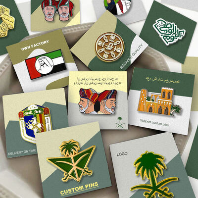 شعار مخصص دبوس الحاجز الصلب من سبيكة الزنك للهدايا الترويجية والعلامات التجارية