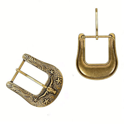 حزمة حزام مخصصة مع سبيكة الزنك الفضية القديمة وتفاصيل المينا الرقيقة الملونة لأسلوب غربي شخصي