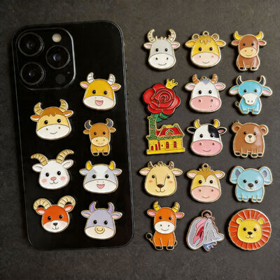 ملصقات المينا اللينة العربية المنقوشة و شارة المدينة لتزيين الهواتف والهدايا الثقافية.