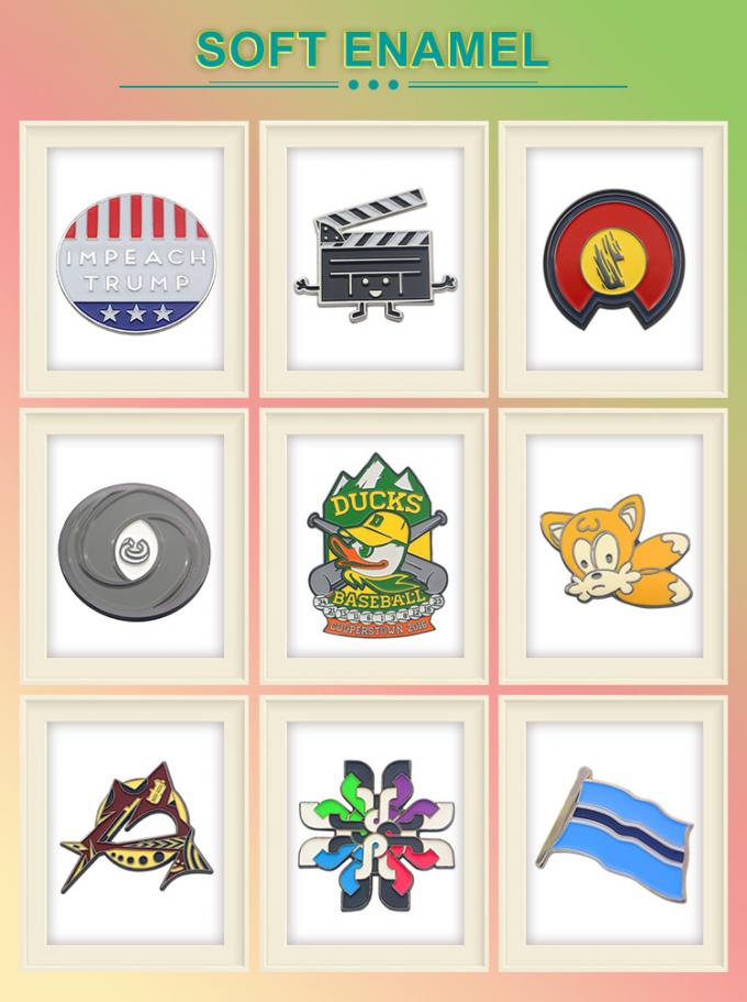 الدبوس المسمار المخصص لا يوجد حد أدنى من اللمعان البروشة الأنيمي الدبوس المسمار الصلب شارة اللابيل الناعمة 2